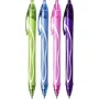 BIC Gel-ocity Quick Dry Bolígrafos de Gel Retráctil, Colores Surtidos, 12 unidades